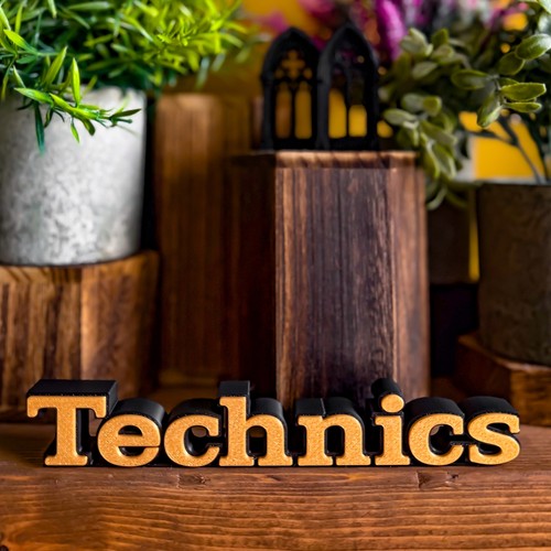 Technics classic hifi logo - -,