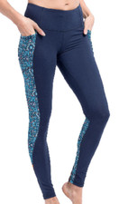 NEW Zobha Women's Highrise Legging Magic Night Size Small $79 Retail