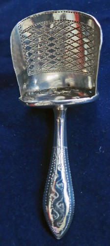 Rare georgian silver caddy - georgian,