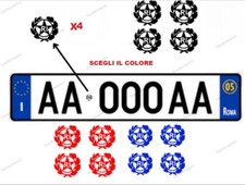 4 Stickers Coat of Arms