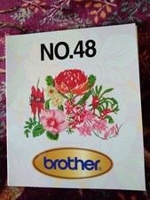 Brother Embroidery Card