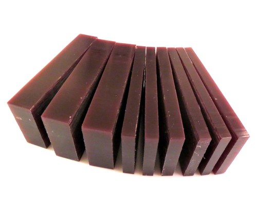 Purple wax blocks jewellery - purple,