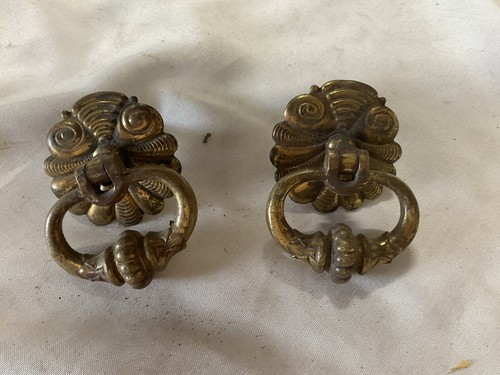 Art nouveau brass ring - art,