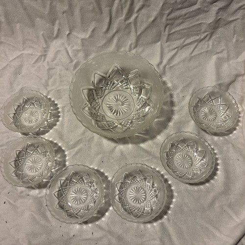 Vintage large round clear - large,