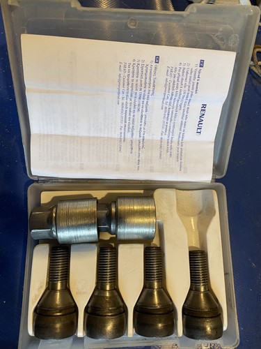 Renault locking wheel nut - wheel,