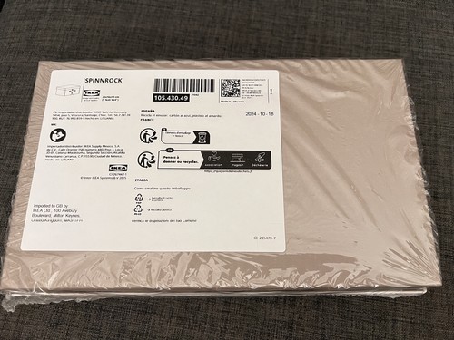 Ikea spinnrock box with - box,