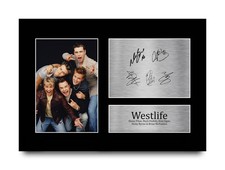 Westlife Signed Pre Printed