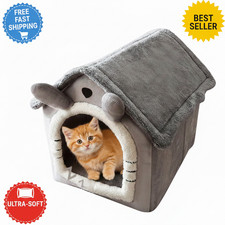 Pet Cat Kitten House Cave Dog