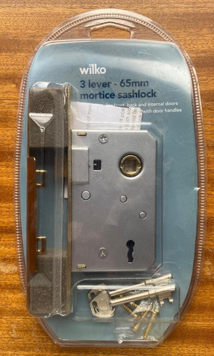 Lever 65mm mortice - lever,