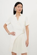 Elegant new ivory crepe Karen