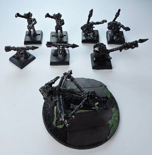 Warhammer orcs goblins spear - orcs,
