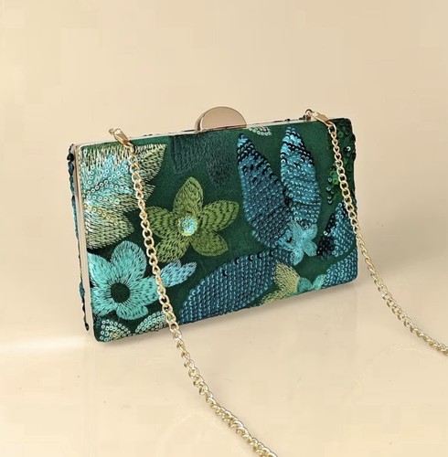 Emerald green floral - emerald,