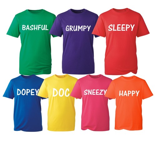 Seven dwarfs shirt happy - seven,