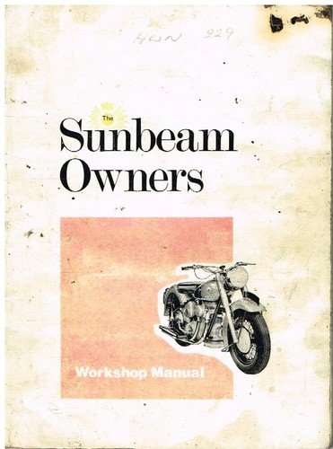 Sunbeam s8 motorcycle - &,