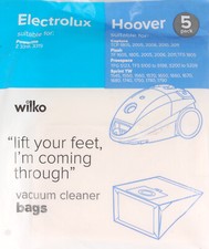 Wilko Vacuum Cleaner Bags - Electrolux Powerlite Z3318 Z3319 x5 Hoover Fit Also