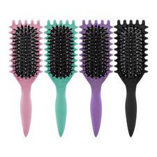 Curl Defining Brush – Premium Boar Bristle Detangling Brush for Curly Hair