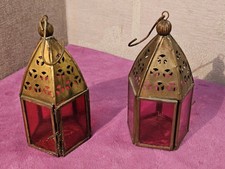 Pair of Small Indian Brass