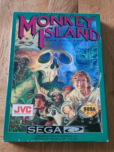 Monkey island sega usa mega - sega,