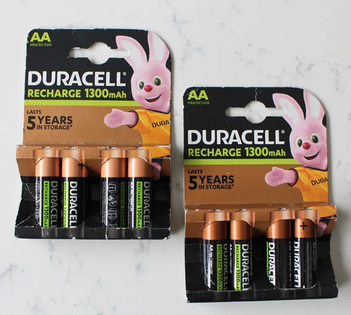 Rechargeable batteries 2 x - aa,