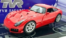 Jadi 1/18 Scale Diecast - JM-98081 TVR Sagaris - Formula Red