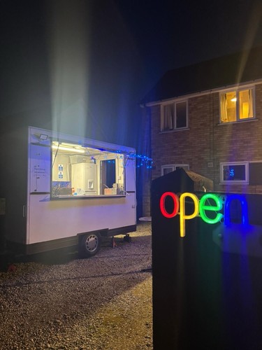 Food trailer - food,