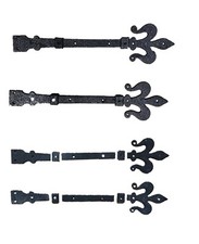 Aluminium Black Powder Coated Hinges