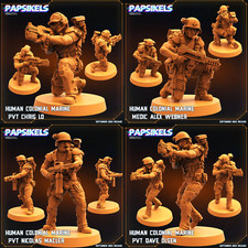 Marine Miniatures | Aliens Vs