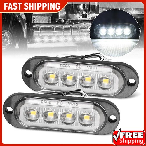 White led side marker - led,