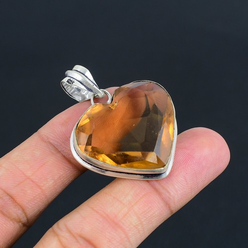 Morganite heart gemstone - morganite,
