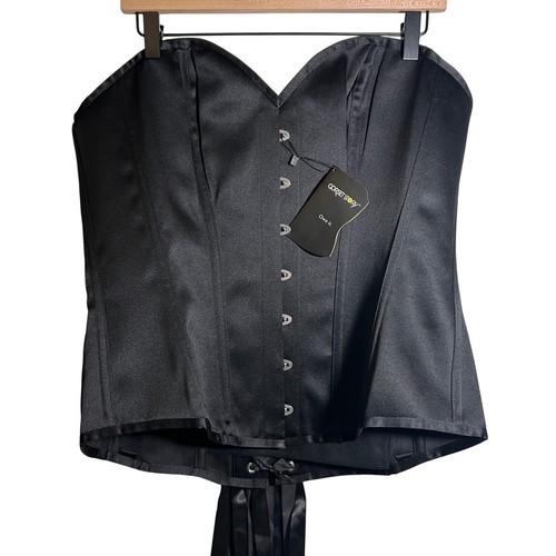 Corset story black spiral - corset,
