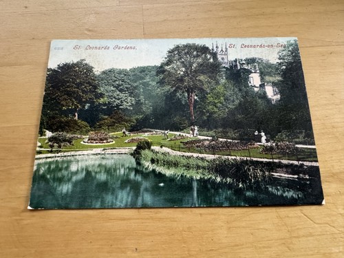 Postcard leonards gardens - -,