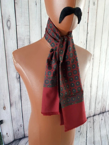 Vintage gents foulard scarf - vintage,