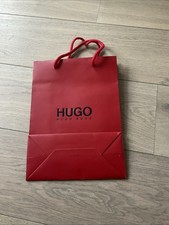 Hugo Boss Empty Paper Gift Bag