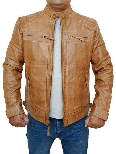 Men cafe racer - men's, quilted