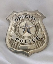 SPECIAL POLICE KIDS TOY BADGE Metal 