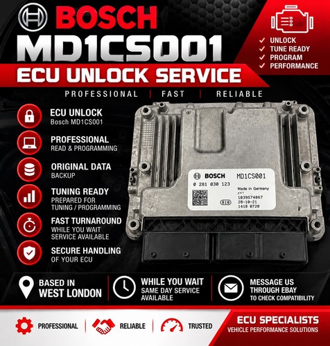 Bosch md1cs003 ecu unlock - ecu,