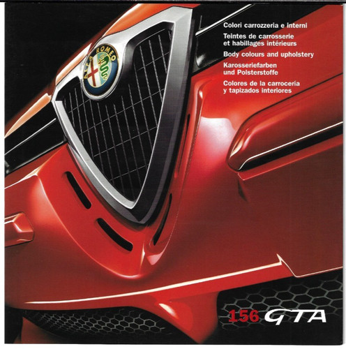 Alfa romeo 156 gta colour - alfa,