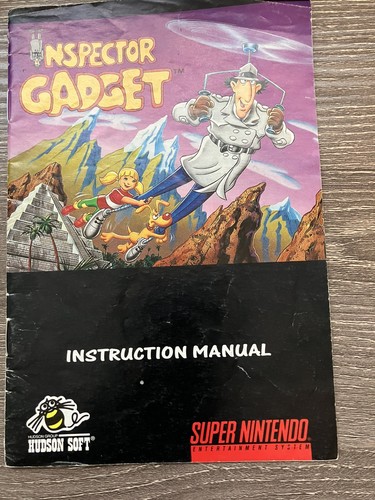 Inspector gadget manual super - inspector,