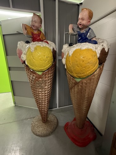 Very rare pair - of, large