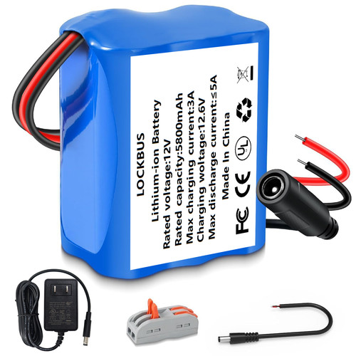 12v 5800mah rechargeab - 12v,