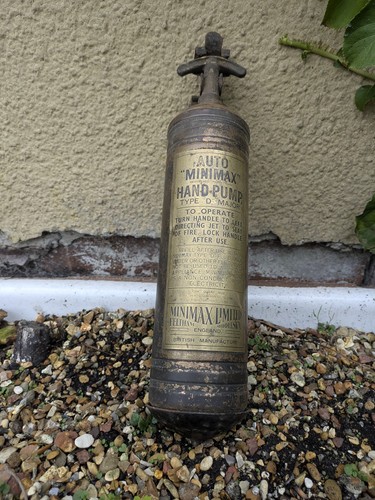 Minimax vintage brass - minimax, fire