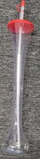 Plastic yard ale glass - yard,