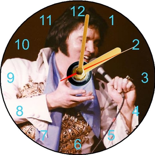 Elvis presley clock 70 - elvis,