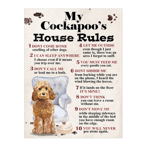 Dog breeds house rules - my,