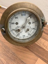 Vintage ships log. light brass.  Boat Yacht Marine Maritime