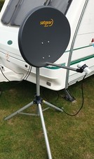 SATGEAR MOBILE SATELLITE DISH(60CM OVAL) & HD200 TUNER