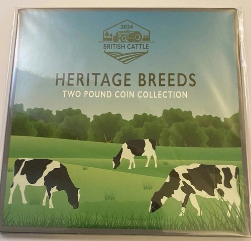 Heritage breeds coin set - breeds, £2