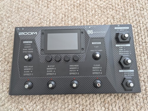 Zoom multi effects - b6, multi-effects