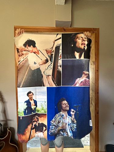 Harry styles photo collage - styles, bed