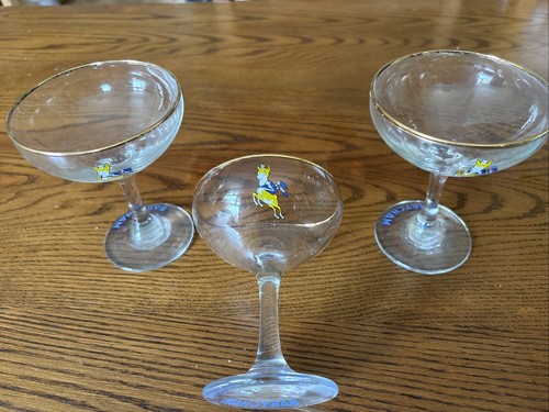 Babycham glasses - babycham,